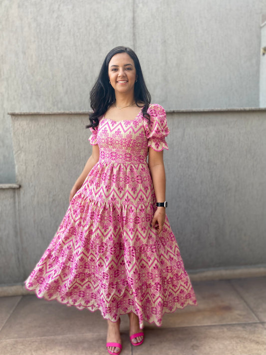 VESTIDO LAVÍNIA ROSA